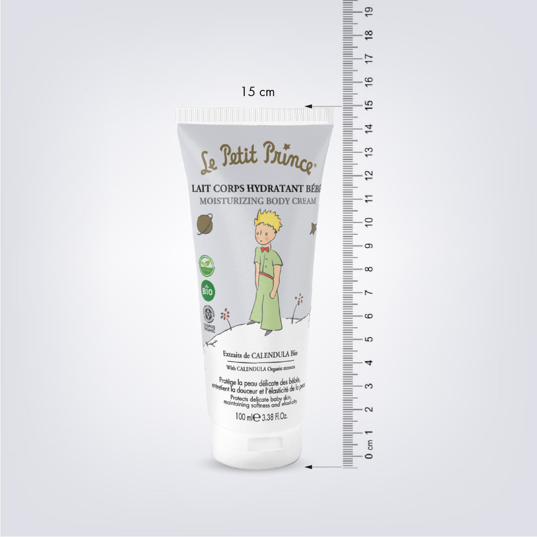 Le Petit Prince Moisturizing Body Cream Organic Jojoba Oil Calendula Flower Extract - 100 ML 15 CM Tall | Fitaminat