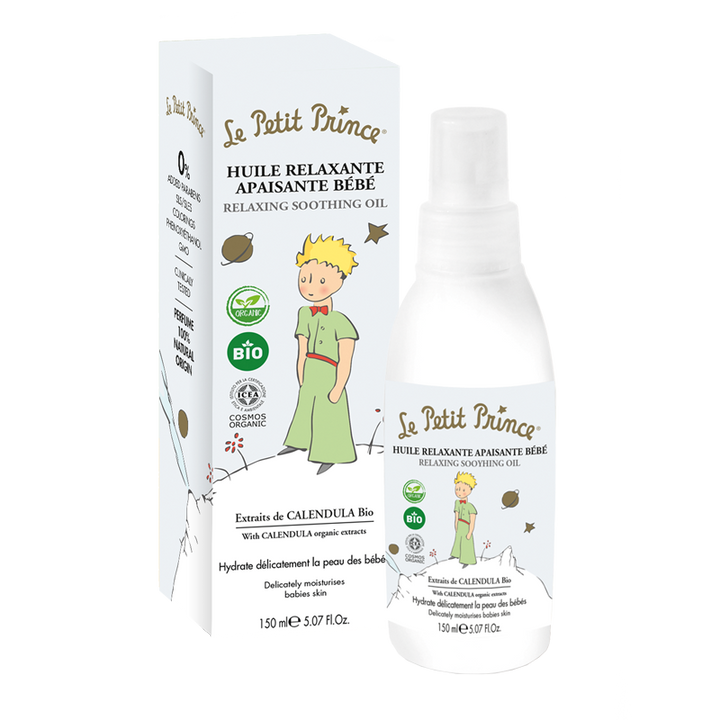 Le Petit Prince Relaxing Soothing Oil Delicately Moisturizes Babies Skin - 150 ML