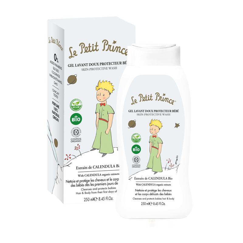 Le Petit Prince Skin Protective Wash for Babies, Hair and Body - 250 ml | Fitaminat