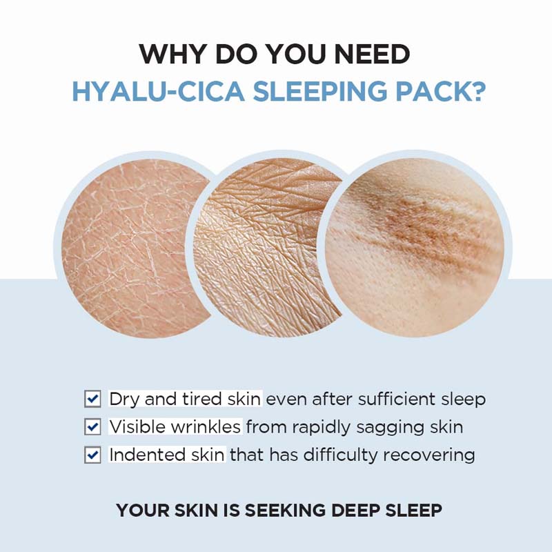 SKIN1004 Hyalu-CICA Sleeping Pack Made with Pure Centella Madagascar - 100 ML Your Skin is Seeking Deep Sleep | Fitaminat