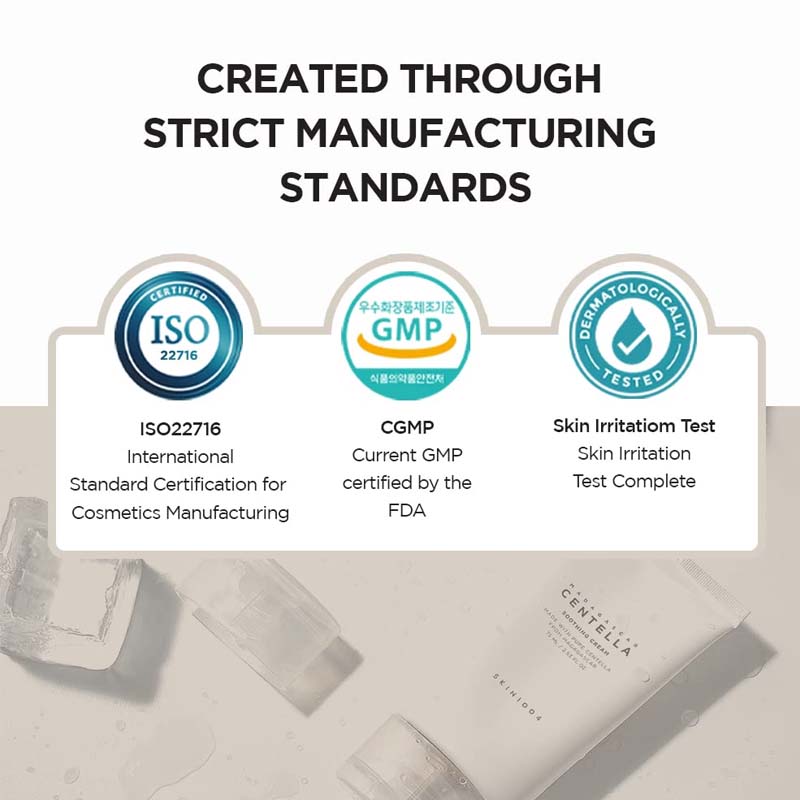 SKIN1004 Madagascar Centella Soothing Cream Calming Repair Cream Centella Asiatica Extract - 75 ML Created Through Strict Manufacturing Standards | Fitaminat