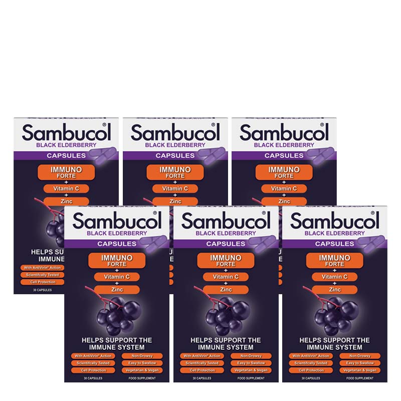 Sambucol vitamin c capsules