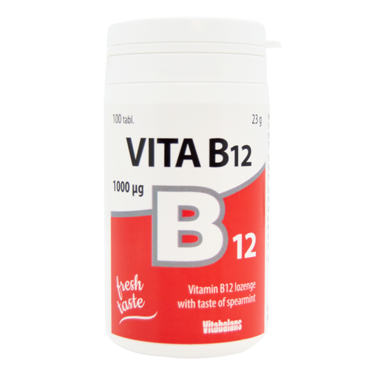 Vitabalans Vitamin B12 Lozenge 100 Tablets - Main Image