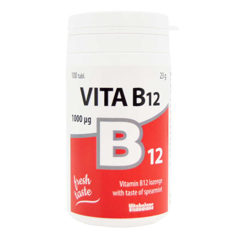 VITABALANS Vitamin B12 1000 mcg - 100 Lozenges