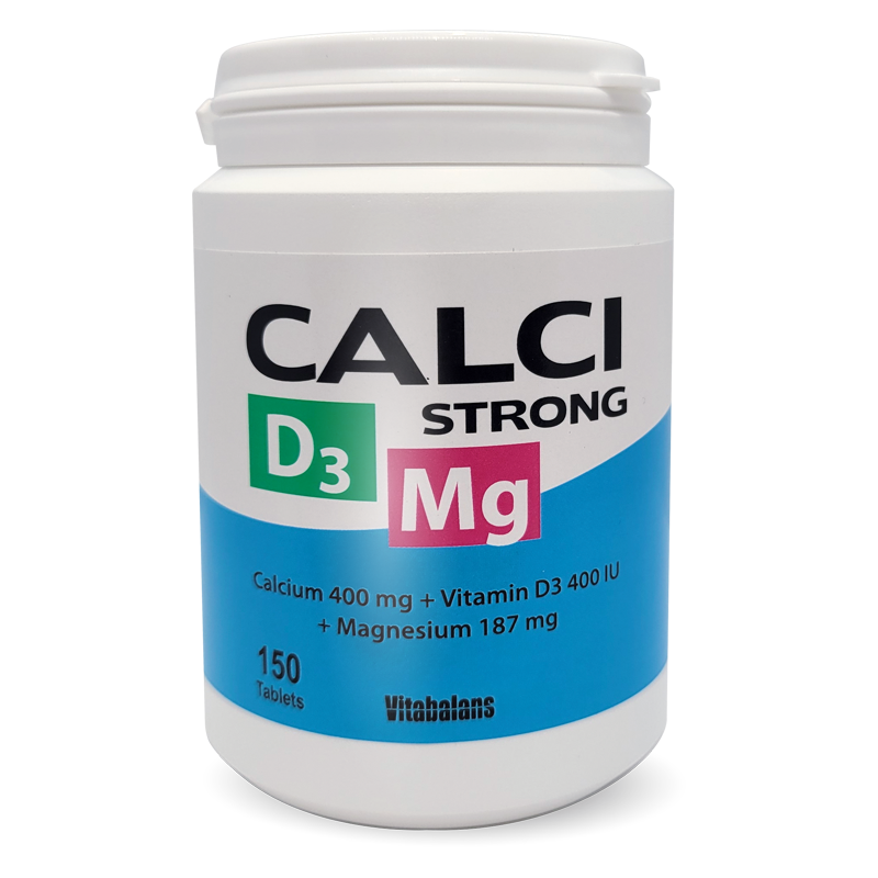 Vitabalans Calci Strong, Calcium, Vitamin D3 Ð 150 Tablets