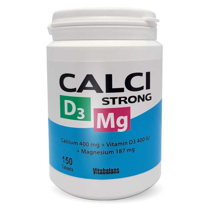 Vitabalans Calci Strong, Calcium, Vitamin D3 Ð 150 Tablets