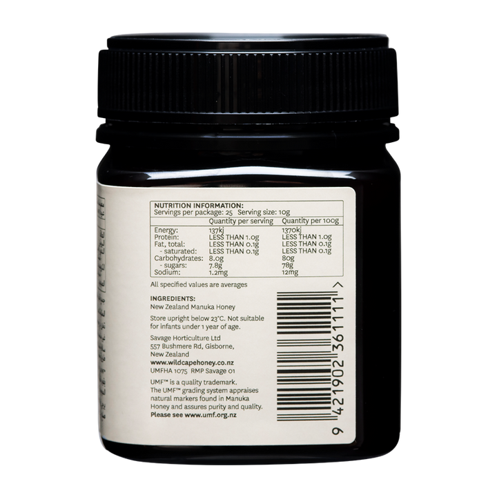 WildCape UMF 15+ (MGO 514+) Manuka Honey - 250g