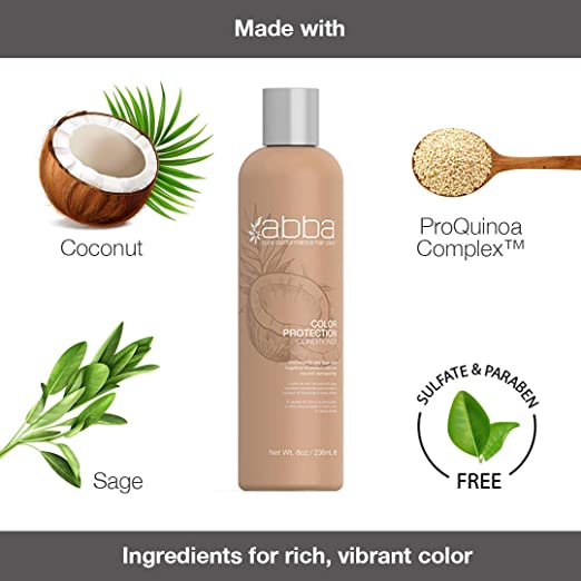 ABBA Color Protection Shampoo - 236 ml Made with Rich Ingredients, Vibrant Color | Fitaminat