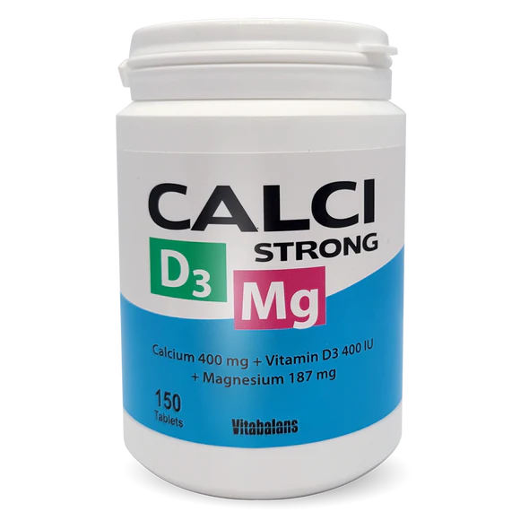 Vitabalans Calci Strong, Calcium, Vitamin D3